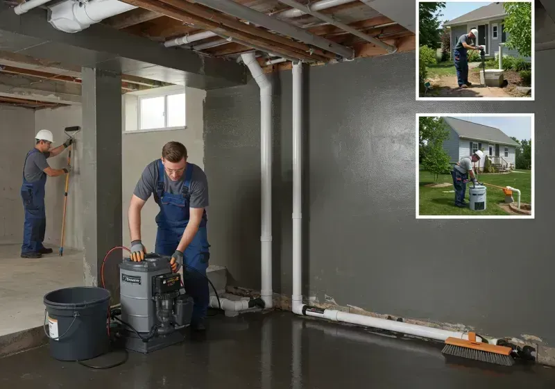 Basement Waterproofing and Flood Prevention process in Ranchettes, WY